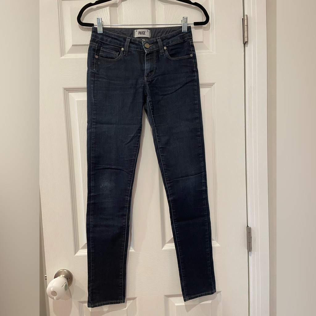 Paige Indigo Skyline Skinny Denim Jeans